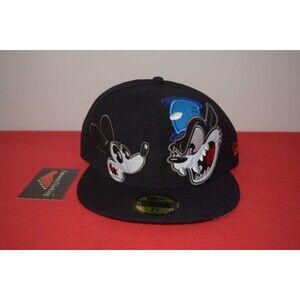 Disney X New Era Steamboat Willie Mickey Mouse Fitted 59Fifty RARE 3M reflect
